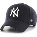 cappelli-curva-blu-marino-cinghia-regolabile-per-bambino-dei-new-york-yankees-mlb-di-47-brand