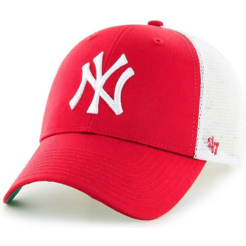 cappelli-curva-rosso-snapback-dei-new-york-yankees-mlb-di-47-brand