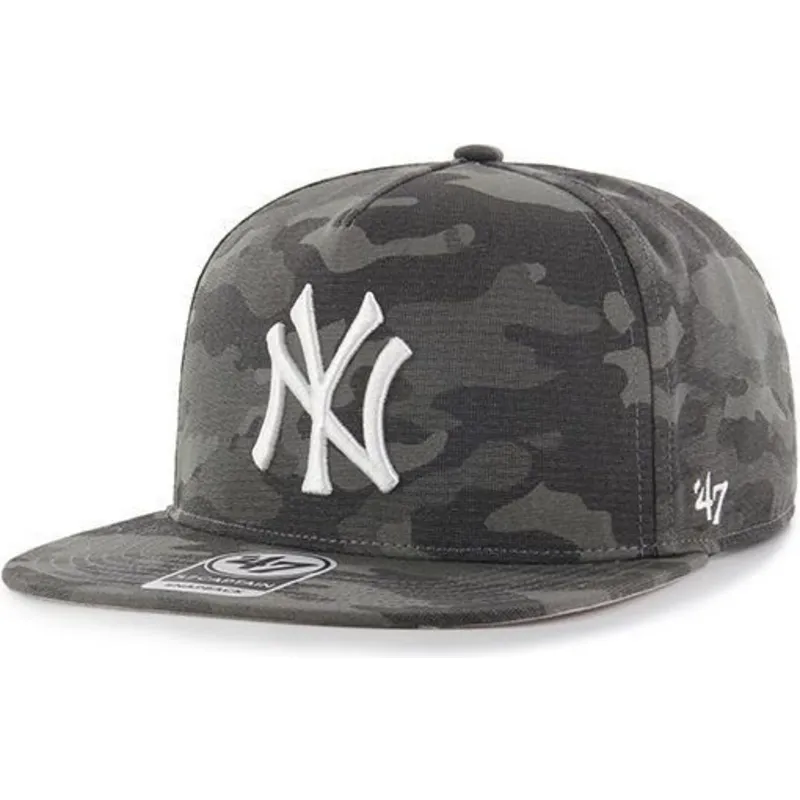 cappelli-piatta-mimetizzazione-snapback-dei-new-york-yankees-mlb-di-47-brand