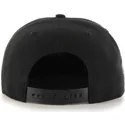 cappellino-piatto-nero-snapback-dei-chicago-blackhawks-nhl-captain-di-47-brand