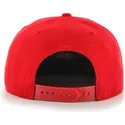 cappello-piatto-rosso-snapback-dei-detroit-red-wings-nhl-captain-di-47-brand