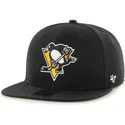 cappelli-piatta-nero-snapback-dei-pittsburgh-penguins-nhl-di-47-brand