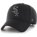 cappellino-nero-con-visiera-curva-e-logo-argentato-dei-chicago-white-sox-mlb-mvp-di-47-brand