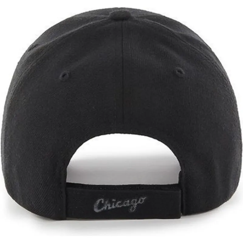 mutzen-gebogen-schwarz-verstellbares-band-plateado-der-chicago-white-sox-mlb-von-47-brand