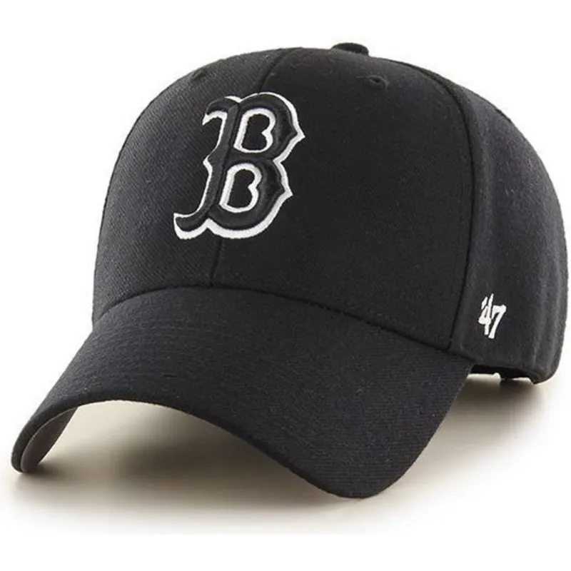 cappelli-curva-nero-snapback-dei-boston-red-sox-mlb-di-47-brand