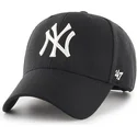 sort-new-york-yankees-mlb-mvp-snapback-kasket-med-buet-skygge-fra-47-brand