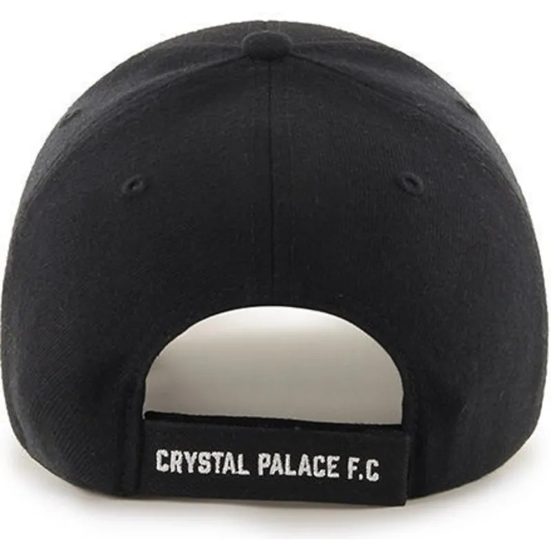 cappelli-curva-nero-cinghia-regolabile-de-aguila-dei-crystal-palace-football-club-premier-league-di-47-brand
