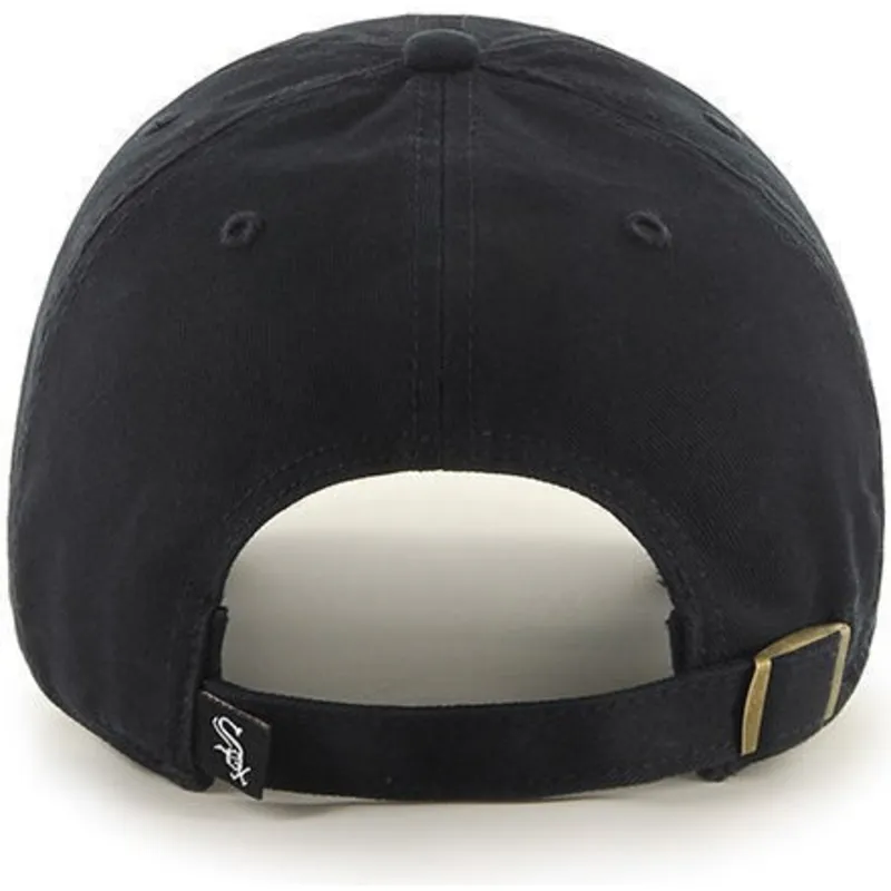 schwarze-gebogene-kappe-der-chicago-white-sox-mlb-clean-up-von-47-brand
