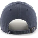 gorra-curva-gris-denim-de-new-york-yankees-mlb-clean-up-de-47-brand