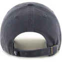 cappellino-curvo-grigio-denim-con-logo-grigio-dei-new-york-yankees-mlb-clean-up-di-47-brand