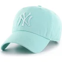 47-brand-mlb-clean-up-new-york-yankees-kappe-mit-gebogenem-schirm-hellgrun-mit-hellgrunem-logo