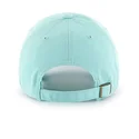 cappellino-con-visiera-curva-verde-chiaro-con-logo-verde-chiaro-dei-new-york-yankees-mlb-clean-up-di-47-brand