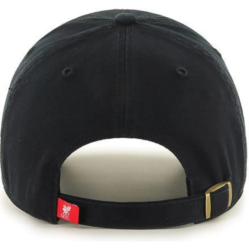 cappelli-curva-nero-cinghia-regolabile-dei-liverpool-football-club-premier-league-di-47-brand