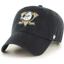 cappelli-curva-nero-cinghia-regolabile-dei-anaheim-ducks-nhl-di-47-brand