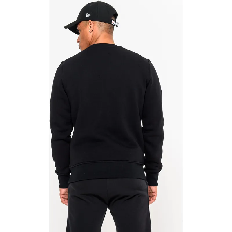 felpa-nera-crew-neck-dei-las-vegas-raiders-nfl-di-new-era