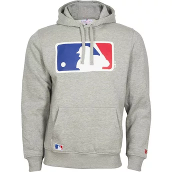 New Era MLB Pullover Hoodie Kapuzenpullover Sweatshirt grau