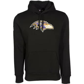 New Era Baltimore Ravens NFL Pullover Hoodie Kapuzenpullover Sweatshirt schwarz