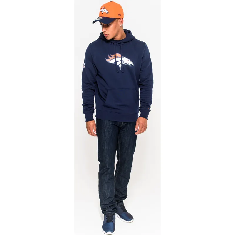 felpe-con-cappuccio-blu-pullover-hoodie-dei-denver-broncos-nfl-di-new-era felpe-con-cappuccio-blu-pullover-hoodie-dei-denver-broncos-nfl-di-new-era