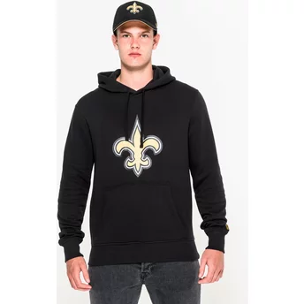 New Era New Orleans Saints NFL Pullover Hoodie Kapuzenpullover Sweatshirt schwarz