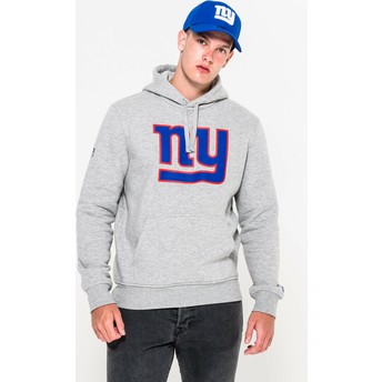 New Era New York Giants NFL Pullover Hoodie Kapuzenpullover Sweatshirt grau