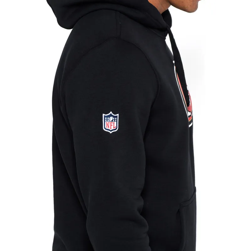 felpe-con-cappuccio-nero-pullover-hoodie-dei-san-francisco-49ers-nfl-di-new-era felpe-con-cappuccio-nero-pullover-hoodie-dei-san-francisco-49ers-nfl-di-new-era