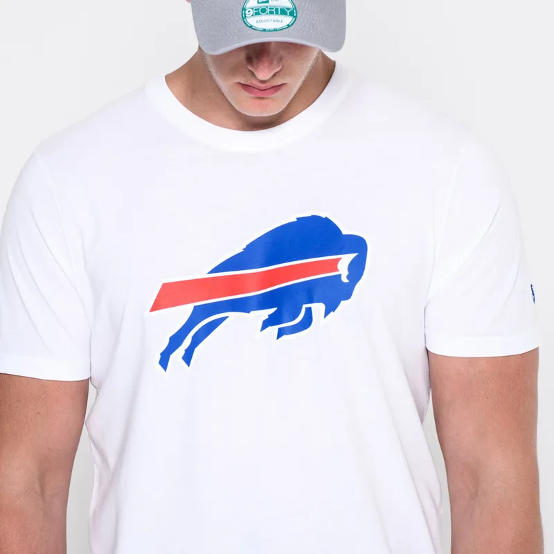 magliette-manica-corta-bianco-de-dei-buffalo-bills-nfl-di-new-era