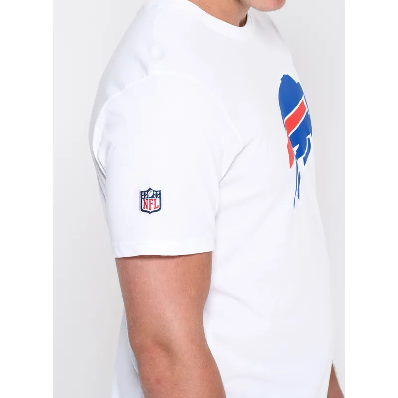 magliette-manica-corta-bianco-de-dei-buffalo-bills-nfl-di-new-era