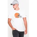 magliette-manica-corta-bianco-de-dei-cleveland-browns-nfl-di-new-era