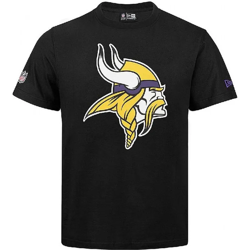 maglietta-maniche-corte-nera-di-minnesota-vikings-nfl-di-new-era