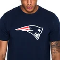 magliette-manica-corta-blu-de-dei-new-england-patriots-nfl-di-new-era