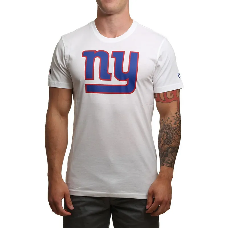 magliette-manica-corta-bianco-de-dei-new-york-giants-nfl-di-new-era
