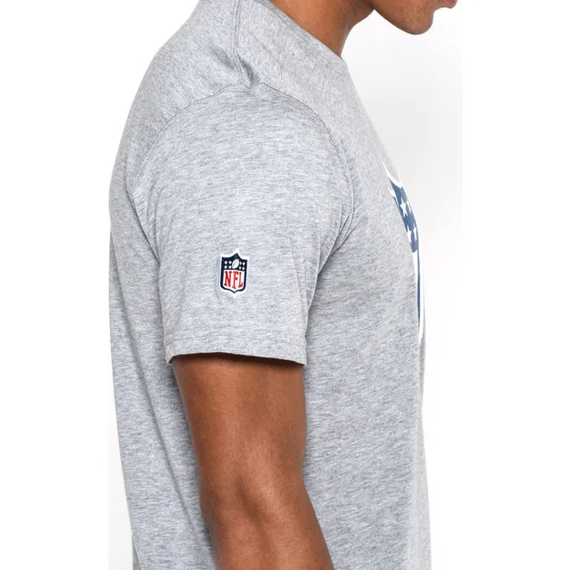 magliette-manica-corta-grigio-de-dei-nfl-di-new-era