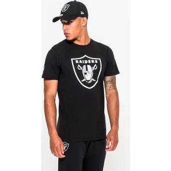 maglietta-a-maniche-corte-nera-dei-las-vegas-raiders-nfl-di-new-era