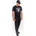 maglietta-a-maniche-corte-nera-dei-las-vegas-raiders-nfl-di-new-era