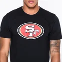 san-francisco-49ers-nfl-kurzarmshirt-in-schwarz-von-new-era