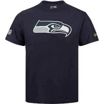 seattle-seahawks-nfl-kurzarmshirt-in-blau-von-new-era