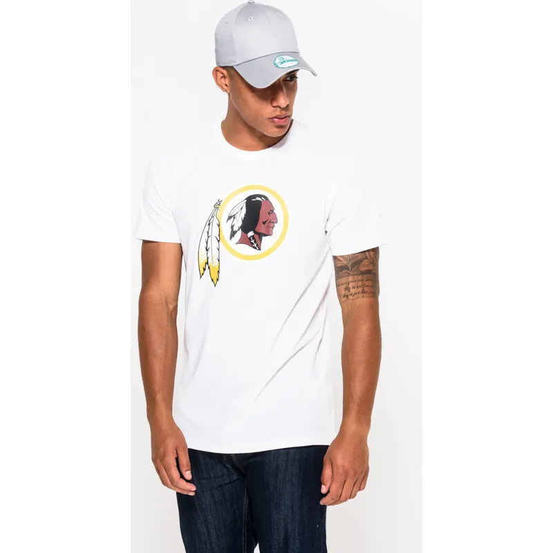 magliette-manica-corta-bianco-de-dei-washington-commanders-nfl-di-new-era