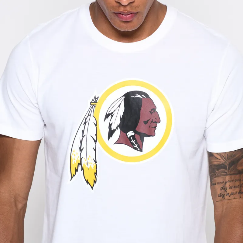 magliette-manica-corta-bianco-de-dei-washington-commanders-nfl-di-new-era