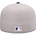 mutzen-flach-blau-angepasst-59fifty-diamond-era-der-los-angeles-dodgers-mlb-von-new-era