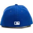 cappello-piatto-blu-chiuso-per-bambino-59fifty-essential-dei-new-york-yankees-mlb-di-new-era