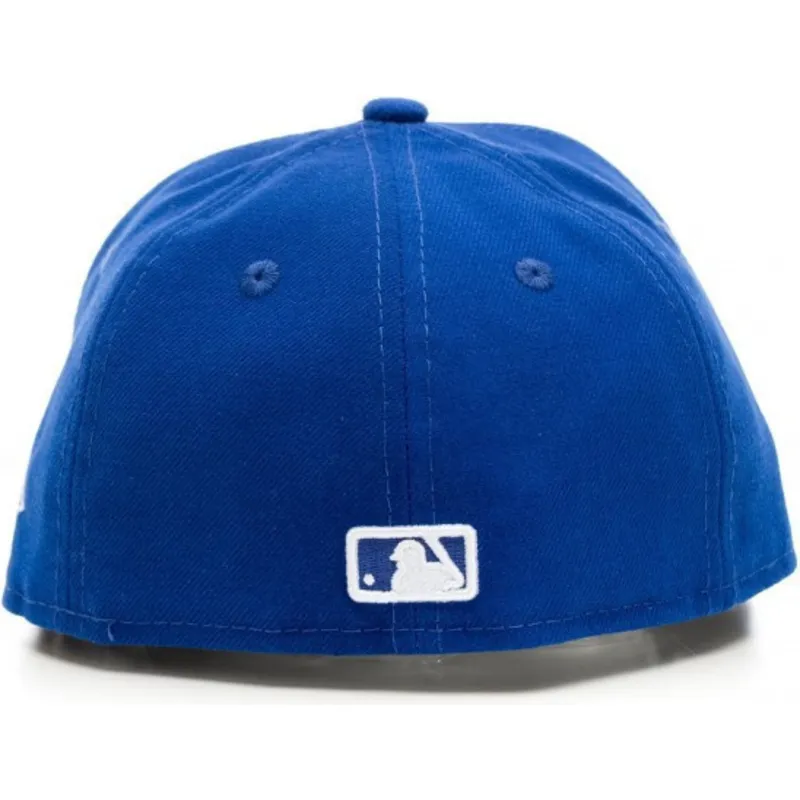 cappello-piatto-blu-chiuso-per-bambino-59fifty-essential-dei-new-york-yankees-mlb-di-new-era