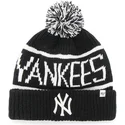berretto-nero-con-pompon-dei-new-york-yankees-mlb-calgary-di-47-brand