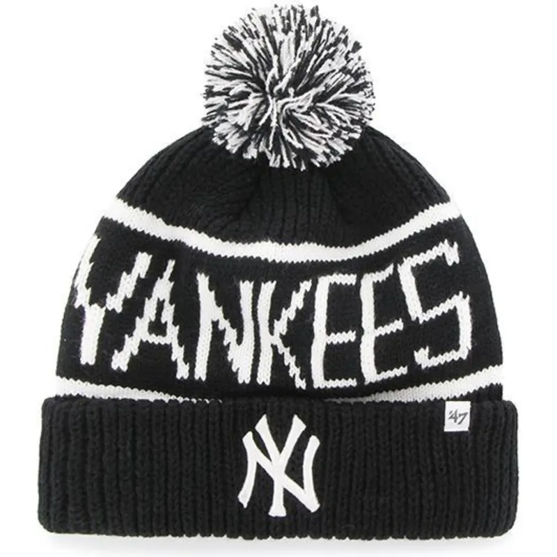 mutzen-pompon-schwarz-der-new-york-yankees-mlb-von-47-brand