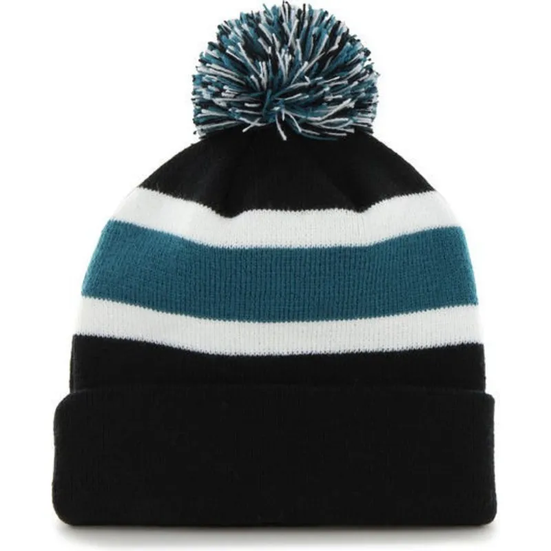 cappelli-pompon-nero-dei-san-jose-sharks-nhl-di-47-brand