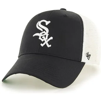 schwarze-trucker-cap-chicago-white-sox-mlb-von-47-brand
