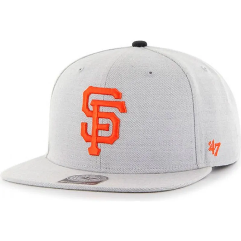 cappelli-piatta-grigio-snapback-dei-san-francisco-giants-mlb-di-47-brand