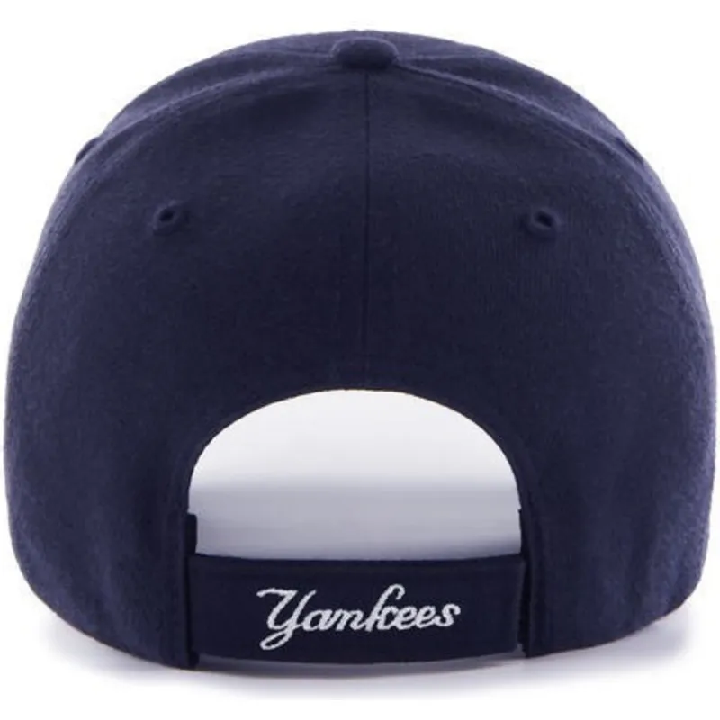 cappelli-curva-blu-marino-cinghia-regolabile-claro-dei-new-york-yankees-mlb-di-47-brand