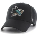 cappellino-curvo-nero-dei-san-jose-sharks-nhl-mvp-di-47-brand