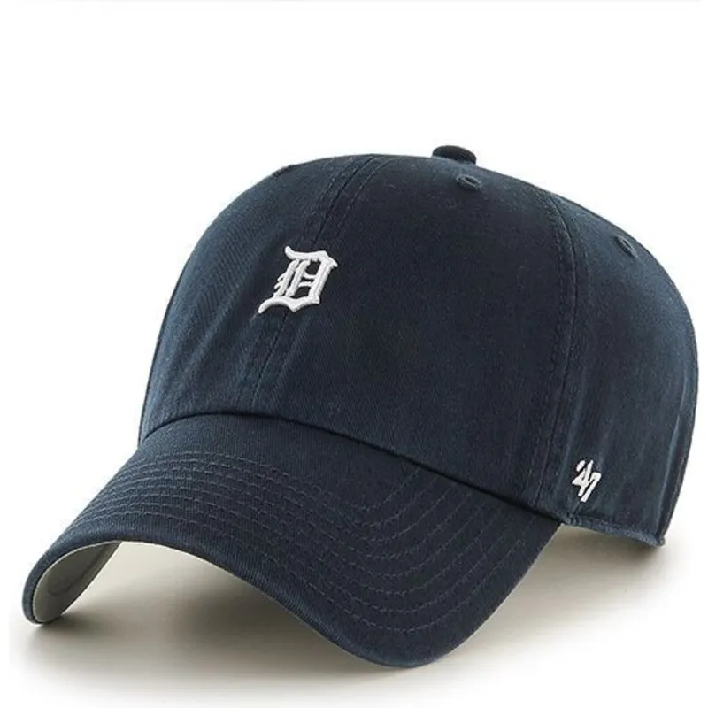 cappelli-curva-blu-marino-cinghia-regolabile-mini-dei-detroit-tigers-mlb-di-47-brand