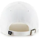 wyginieta-czapka-biala-new-york-yankees-mlb-clean-up-47-brand